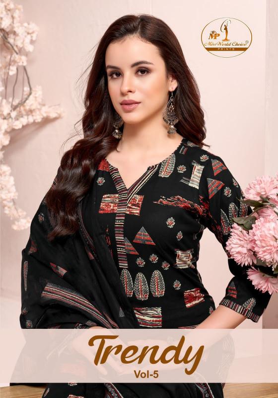 Miss world trendy vol-5 jaipuri kurtis wholesale